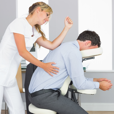 Service de massage sur chaise Service de massage sur chaise